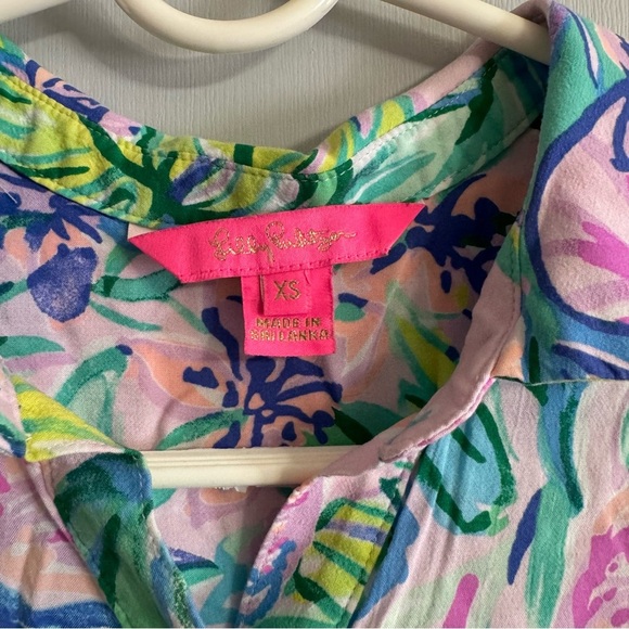 Lilly Pulitzer Shirt Dress in Size XS - Picture 4 of 8